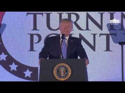 President Trump addresses the Teen Student Action Summit (2019)