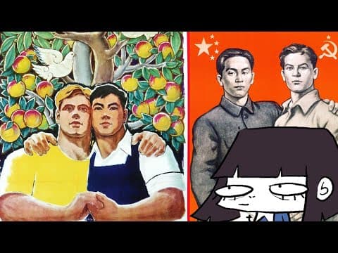 Socialist realism in Soviet and Chinese posters