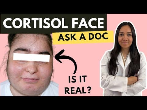 "The truth about cortisol face" - a doctor explains