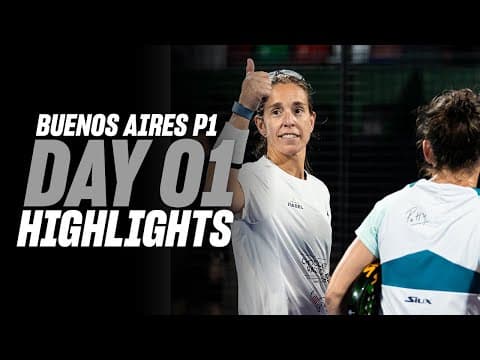 Buenos Aires Premier Padel: Day 1 - Round of 64 - Women's Highlight