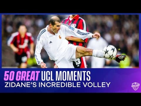Zidane's volley in the 2002 final