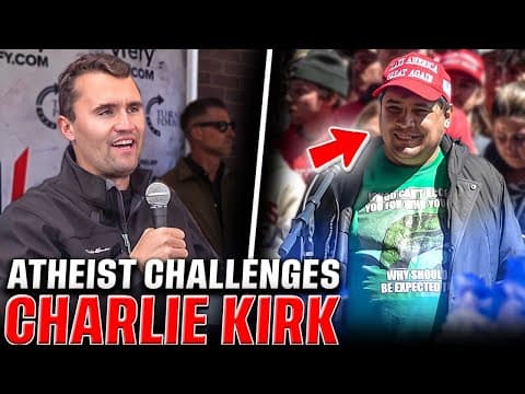 Campus exchange with an atheist student on the existence of God