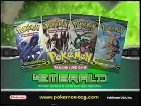 Pokémon TCG EX Emerald - commercial