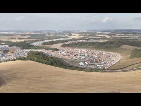 How Big Is Boomtown? Drone View of the 2026 Site