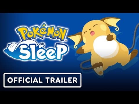 Pokémon Sleep - 'How to Sleep' trailer