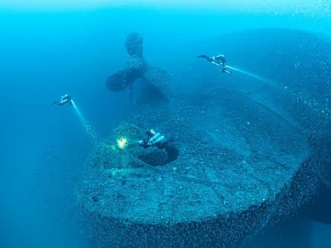 Britannic at 120 metres