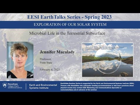 Microbial Life in the Terrestrial Subsurface