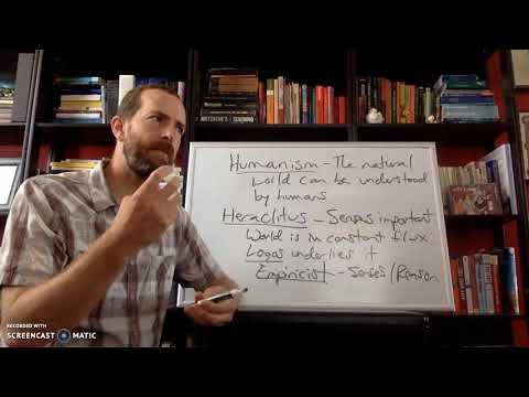Heraclitus & Parmenides - being vs becoming