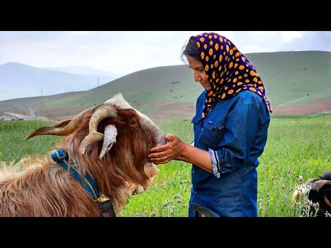1 NIGHT & DAY With Nomads in Iran!❤️Real Routine Life Inside a Black Tent! Iran Village Life Nomadic (2 of 2)
