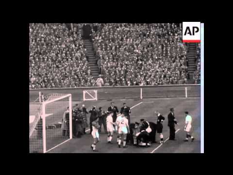 The 1957 Cup final at Wembley