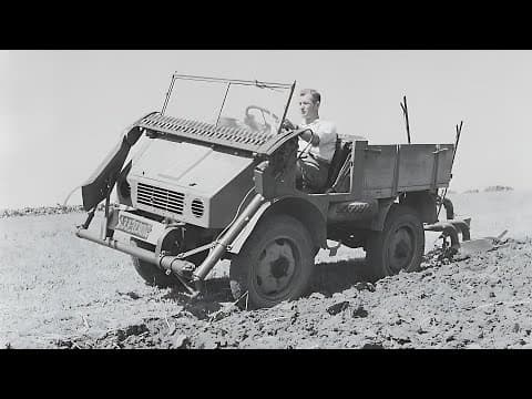 1946 🚜 Unimog U1 - Born From Ruins, Not From War