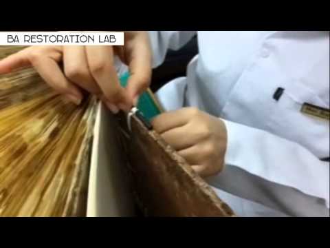 Conserving a Byzantine manuscript