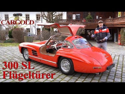 Stefan Luftschitz presents: Mercedes 300 SL Flügeltürer, 1954, einer der Erstgebauten! Legendär!