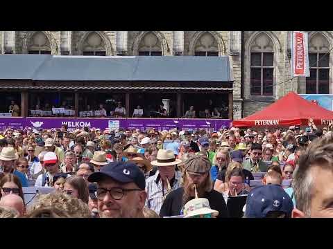 750 saxen in Gent Gentse feesten 2024