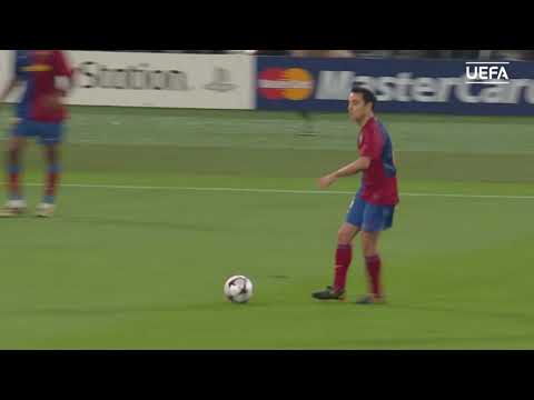 Messi Header - Champions League 2009