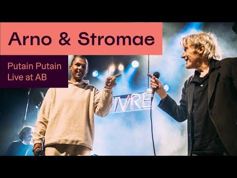 Arno & Stromae - "Putain Putain" (live)
