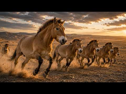 These WILD HORSES Were Released Into the Gobi - What Came Next Was Unbelievable!