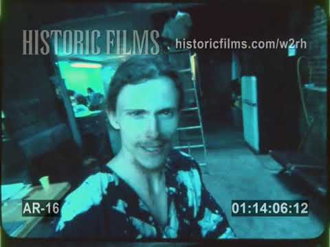 Joshua Light Show Staff in the Fillmore East Studio - 1969 (archival)
