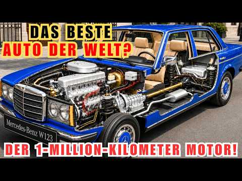 Im Inneren des Mercedes W123 - Der Wagen, der 7 Millionen Kilometer schaffte