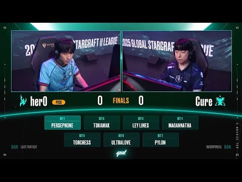 herO vs Cure, 2025 GSL Season 1 final