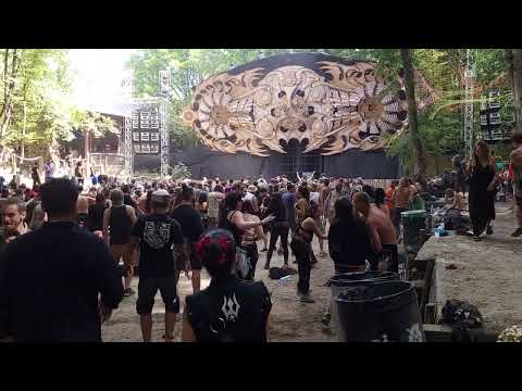 Mico X filmed at the festival in Croatia