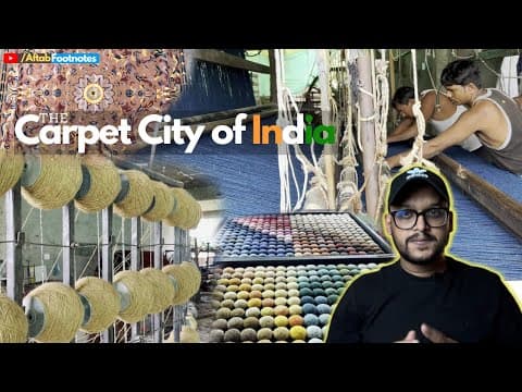 Carpet City of India - Bhadohi @AftabFootnotes | कालीनों का शहर