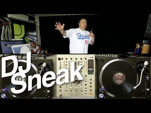 DJ Sneak - 90s vinyl mix for the DJsounds Show