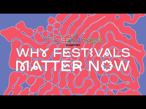 Why Do Festivals Matter Now 🔬 The Observatory Podcast | Episode 1