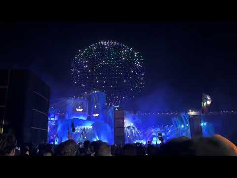 Boomtown 2026 Closing Ceremony Drone Show