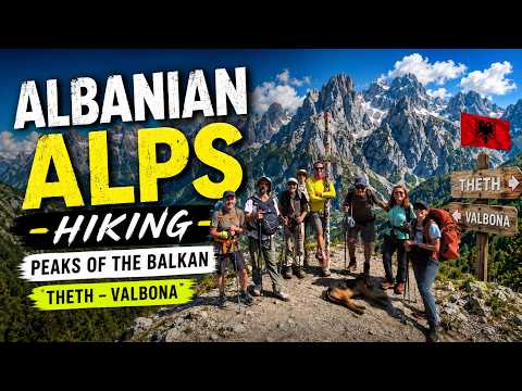 Over the pass from Theth to Valbona