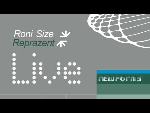 Roni Size & Reprazent - New Forms Live @ BBC2 • 1997