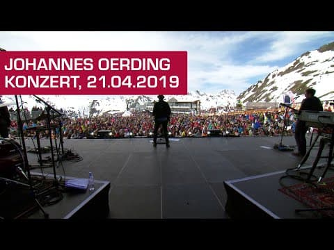Das war... Johannes Oerding beim top of the mountain concert auf der Ischgler Idalp