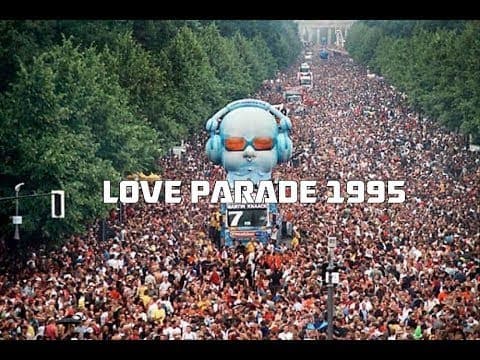 LOVE PARADE 1995 - "Peace On Earth" [Official Love Parade Video]