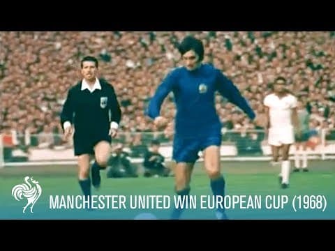 Manchester United win the European Cup, 1968