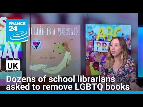 UK school librarians asked to remove LGBTQ+ books