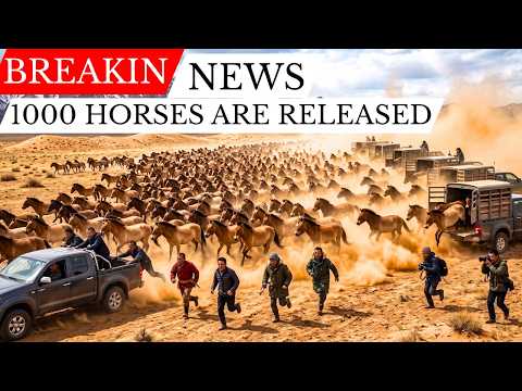 1,000 Przewalski's Horses Are Released Into the Gobi Desert - 30 Years Later, This Happened