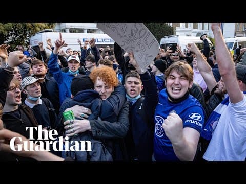 Chelsea supporters and the Super League withdrawal