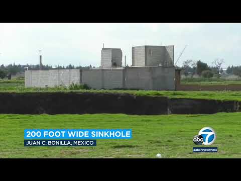 The Puebla mega-sinkhole