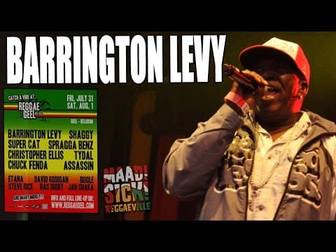 Barrington Levy - Intro / My Woman @ Reggae Geel 2015