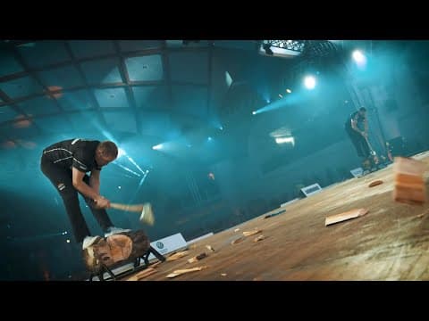 The STIHL TIMBERSPORTS® Disciplines - Underhand Chop