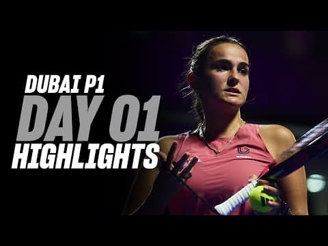 Dubai Premier Padel P1: Day 1 - Women's Highlight