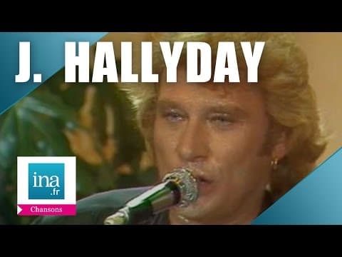 Johnny Hallyday sings J'en ai marre on French television