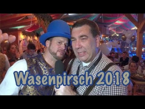Wasenpirsch 2018 - party in the festival tent