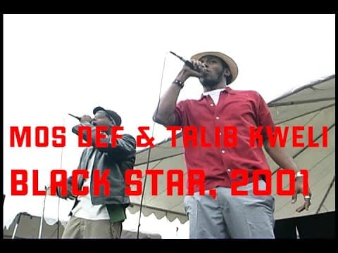 Black Star (Mos Def & Talib Kweli) - Live Performance, 2001 | Full Set