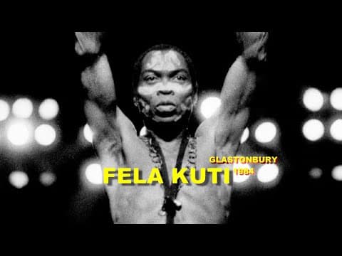 FELA KUTI Live at GLASTONBURY [Film Concert]