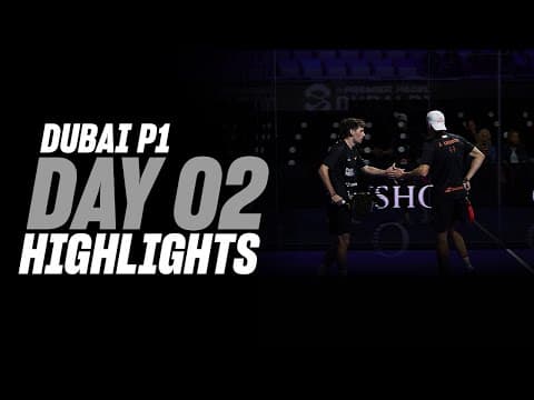 Dubai Premier Padel P1: Day 2 - Men's Highlight
