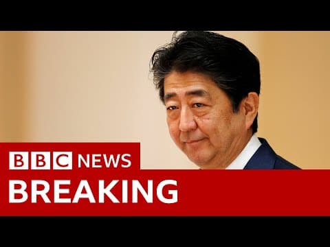 Shinzo Abe dies after being shot at a campaign event