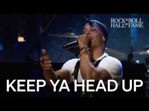 Keep Ya Head Up performed at the Rock Hall induction