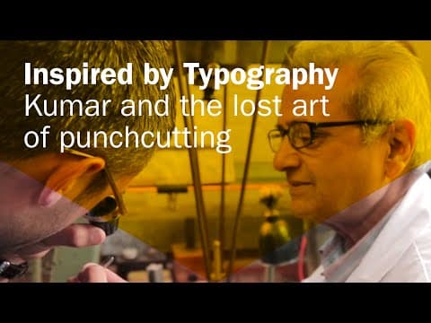 Kumar and the lost art of punchcutting