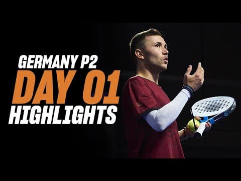 Germany Premier Padel P2: Day 1 - Men's Highlight